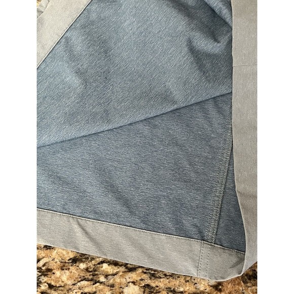 Columbia Skirt Size 14 Faux Wrap Omni-Shield Sage Stretch Tech Fabric Vent Waist - Picture 7 of 9